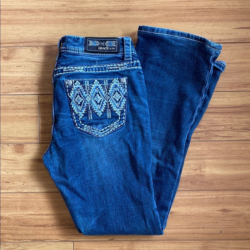 Grace in LA Women's Blue Jeans